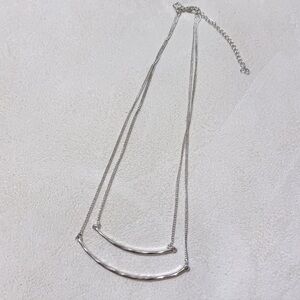 Banana Republic Smile Double Layer Necklace